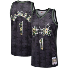 Load image into Gallery viewer, 1-Tracy McGrady Orlando Magic  Straight Fire Camo Swingman Jersey – Black
