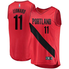 Load image into Gallery viewer, 11-Meyers Leonard Portland Trail Blazers  Jersey - Statement Edition - Red