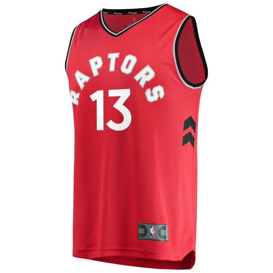 13Malcolm Miller Toronto Raptors Jersey Red Icon Edition catcartoon