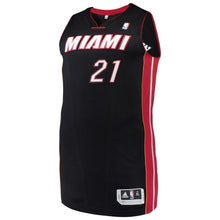 Load image into Gallery viewer, 21-Hassan Whiteside Miami Heat  Authentic Jersey - Black
