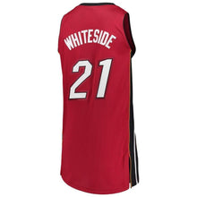 Load image into Gallery viewer, 21-Hassan Whiteside Miami Heat  Authentic Jersey - Red