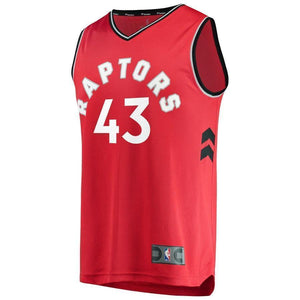 43-Pascal Siakam Toronto Raptors  Jersey Red - Icon Edition