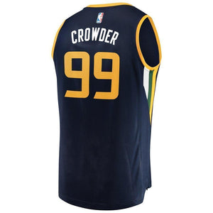 99-Jae Crowder Utah Jazz  Player Jersey Navy- Icon Edition