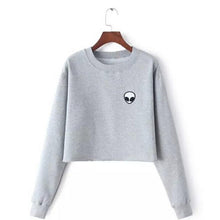 Load image into Gallery viewer, ET Aliens Printing Hoodies Sweatshirts harajuku Crew neck Sweats