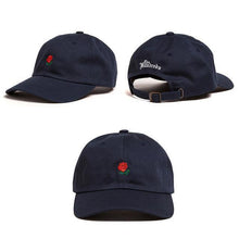 Load image into Gallery viewer, Flower Summer Embroidery Curved Spring Snapback Caps