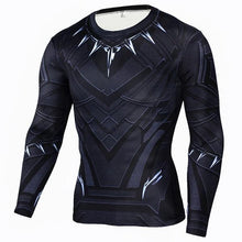 Load image into Gallery viewer, Long Sleeve Crossfit 3D Superman Punisher T Shirt
