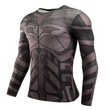 Load image into Gallery viewer, Long Sleeve Crossfit 3D Superman Punisher T Shirt