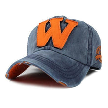 Load image into Gallery viewer, Embroidery Letter W Baseball Cap