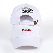 Load image into Gallery viewer, wine red kendrick lamar damn cap unstructured dad hat