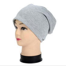 Load image into Gallery viewer, Slouch Warm Hat Festival Unisex Turban Cap Solid Color