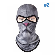 Load image into Gallery viewer, New 3D Animal Beanies For Adults Outdoor Activities Women Hat Headgear Windbreak Cycling Cap Balaclava Winter Ski Mask