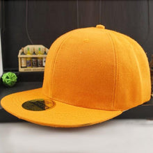Load image into Gallery viewer, Fashion Adjustable Men Women Baseball Cap Solid Hip-Hop Snapback Flat Hat Visor