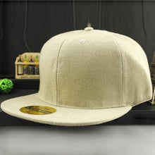 Load image into Gallery viewer, Fashion Adjustable Men Women Baseball Cap Solid Hip-Hop Snapback Flat Hat Visor
