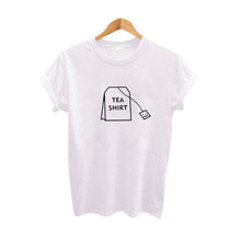 Load image into Gallery viewer, Soatrld Humor Tea Print T Shirt For Women