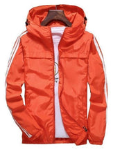 Load image into Gallery viewer, yizlo jacket windbreaker men women jaqueta masculina striped college jackets