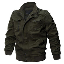 Load image into Gallery viewer, Military Jacket Men Winter Cotton Jacket Coat Army Men's