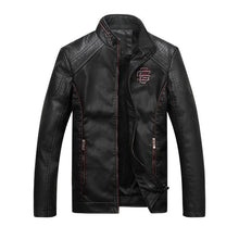 Load image into Gallery viewer, Men Leather Suede Jacket