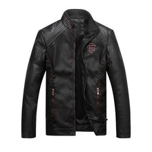 Load image into Gallery viewer, Men Leather Suede Jacket