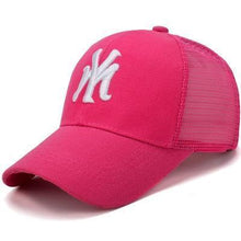 Load image into Gallery viewer, Letter Summer  Mesh Quick-drying Cap Men Baseball Cap