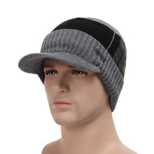 Load image into Gallery viewer, Winter Hats For Men Skullies Beanie Hat Balaclava Mask Gorras Bonnet Knitted Hat