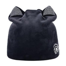 Load image into Gallery viewer, Ladies knitted beanie hat women winter cap