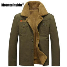 Load image into Gallery viewer, Mountainskin Winter Warm Jackets Thick Fleece Men's Coats