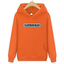 Load image into Gallery viewer, suprem Brazzers Long Sleeve Solid Color Hooded