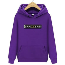 Load image into Gallery viewer, suprem Brazzers Long Sleeve Solid Color Hooded