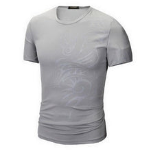 Load image into Gallery viewer, Classical Fast Dry Leisure Print T Shirts Men's Novelty Dragon Print Tatoo