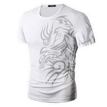 Load image into Gallery viewer, Classical Fast Dry Leisure Print T Shirts Men's Novelty Dragon Print Tatoo