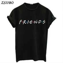 Load image into Gallery viewer, FRIENDS Letter t shirt
