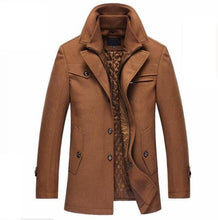 Load image into Gallery viewer, New Winter Wool Coat Slim Fit Jackets