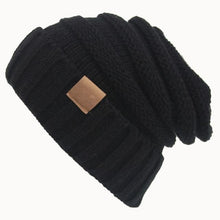 Load image into Gallery viewer, Pom Poms Winter Hat For Women Girl 'S Hat Knitted Beanies Cap