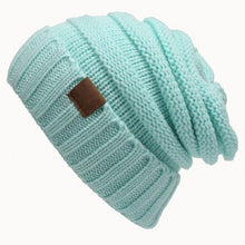 Load image into Gallery viewer, Pom Poms Winter Hat For Women Girl 'S Hat Knitted Beanies Cap