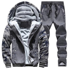 Load image into Gallery viewer, Winter Inner Fleece Hoodies Men 2019