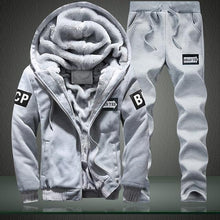 Load image into Gallery viewer, Winter Inner Fleece Hoodies Men 2019