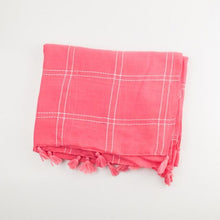 Load image into Gallery viewer, New 2019 Women Winter Scarf Cotton Linen Plaid Scarf And Shawl Warm Female Check Tassel Scarves Women Shawl Long Wraps Blanket