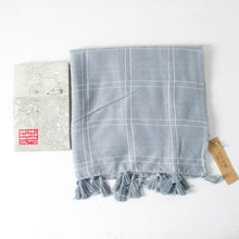 Load image into Gallery viewer, New 2019 Women Winter Scarf Cotton Linen Plaid Scarf And Shawl Warm Female Check Tassel Scarves Women Shawl Long Wraps Blanket