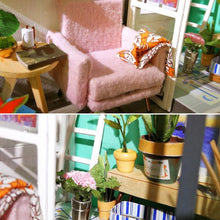 Load image into Gallery viewer, Miniature Dollhouse Kit Decorations Light Furniture DIY House Ornaments Toy