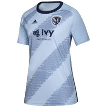 Load image into Gallery viewer, Graham Zusi Sporting Kansas City Women's 2019 Primary Player Jersey – Blue