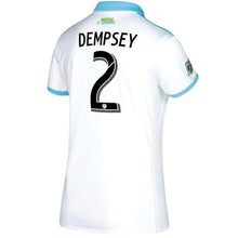 Load image into Gallery viewer, Clint Dempsey Seattle Sounders FC Women's 2017/18 Secondary Jersey - White