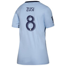 Load image into Gallery viewer, Graham Zusi Sporting Kansas City Women's 2019 Primary Player Jersey – Blue