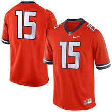 Load image into Gallery viewer, Illinois Fighting Illini #15 Replica Football Jersey - Orange