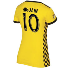 Load image into Gallery viewer, Federico Higuain Columbus Crew SC Women's 2017/18 Primary Jersey - Yellow