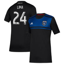 Load image into Gallery viewer, Nick Lima San Jose Earthquakes 2019 Primary Player Jersey – Blue