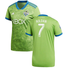 Load image into Gallery viewer, Cristian Roldan Seattle Sounders FC Women's 2018 Primary Player Jersey – Green
