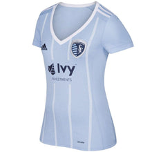 Load image into Gallery viewer, Graham Zusi Sporting Kansas City Women's 2017/18 Primary Jersey - Light Blue