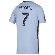 Load image into Gallery viewer, Johnny Russell Sporting Kansas City 2019 Primary Player Jersey – Blue
