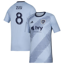 Load image into Gallery viewer, Graham Zusi Sporting Kansas City 2019 Primary Player Jersey – Blue