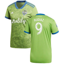 Load image into Gallery viewer, Raúl Ruidíaz Seattle Sounders FC Women's 2019 Primary Player Jersey – Green